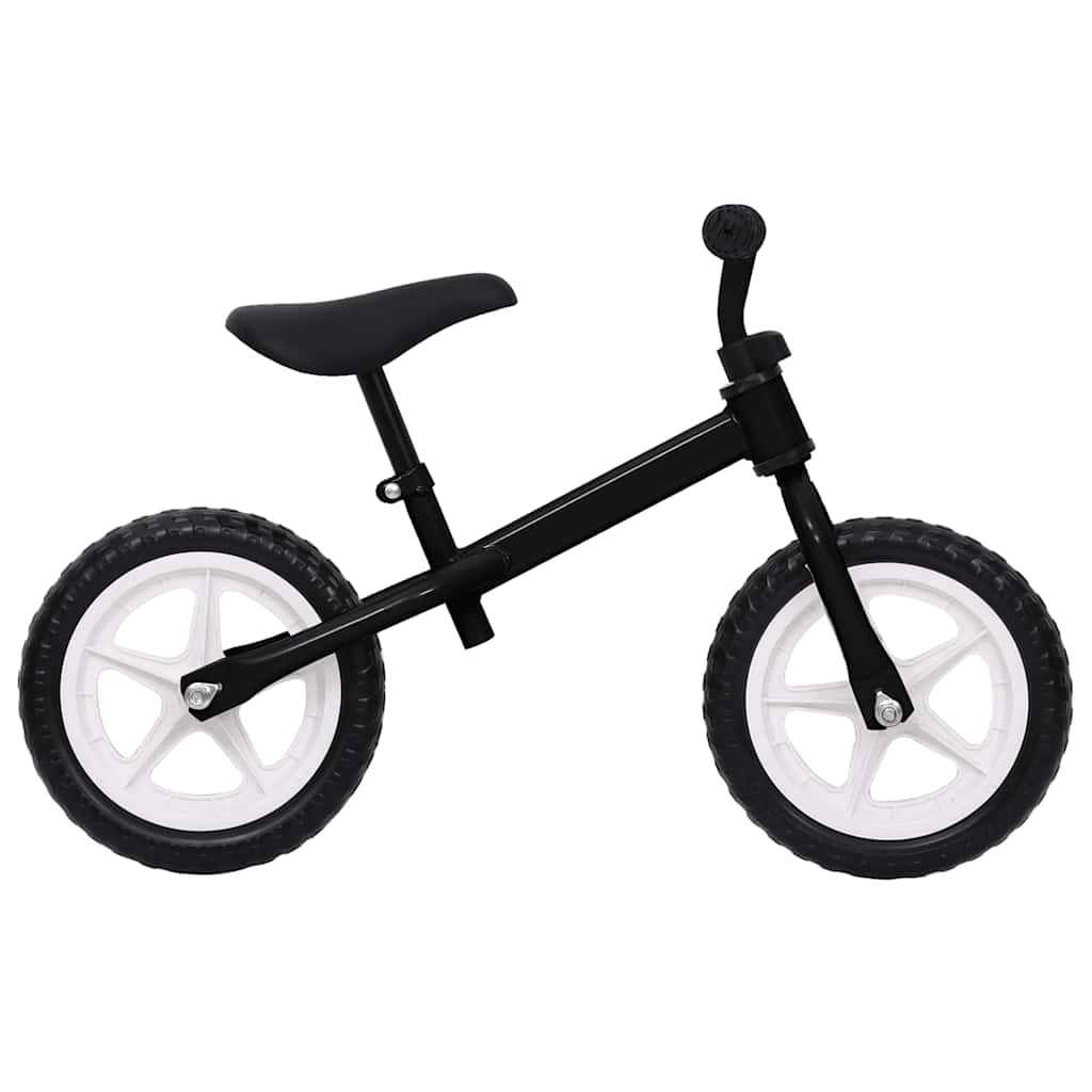 Vidaxl Balance Bike mit 11 -Zoll -Rädern schwarz