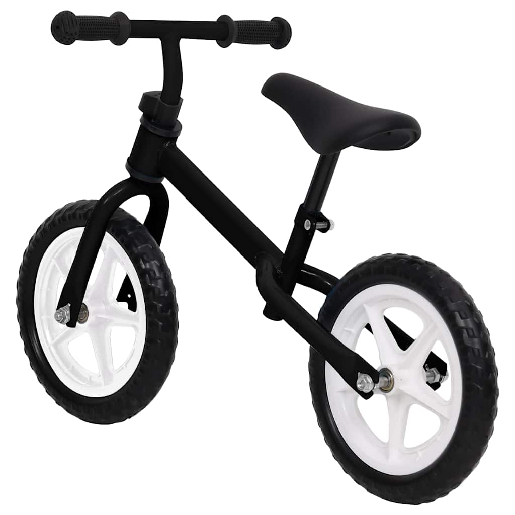 Vidaxl Balance Bike mit 11 -Zoll -Rädern schwarz