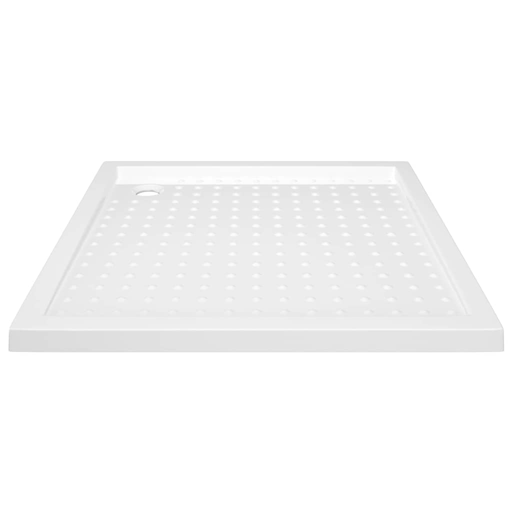 Vidaxl Duschschale mit Stollen 90x90x4 cm abs weiß