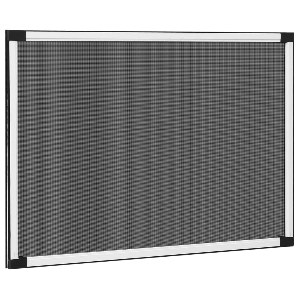 Vidaxx ausziehbarer Fensterschutz (75-143)x50 cm weiß