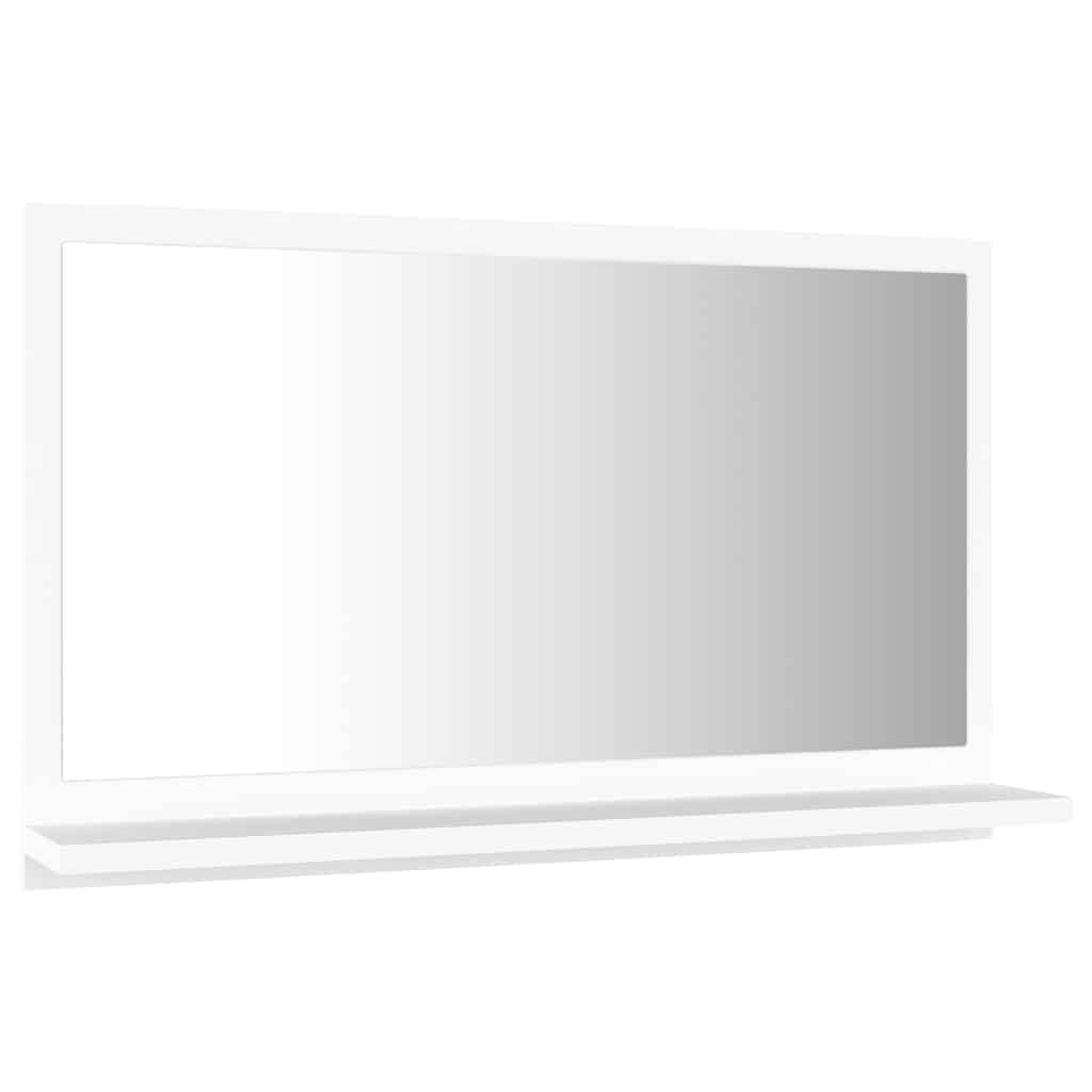 Vidaxl badkamerspiegel 60x10,5x37 cm bewerkt hout wit