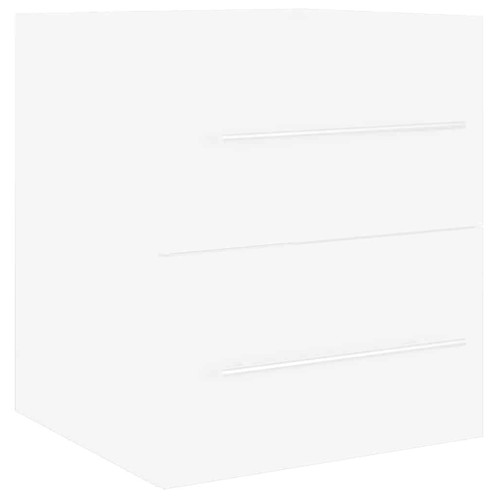 Vidaxl wastafelkast 41x38,5x48 cm bewerkt hout wit