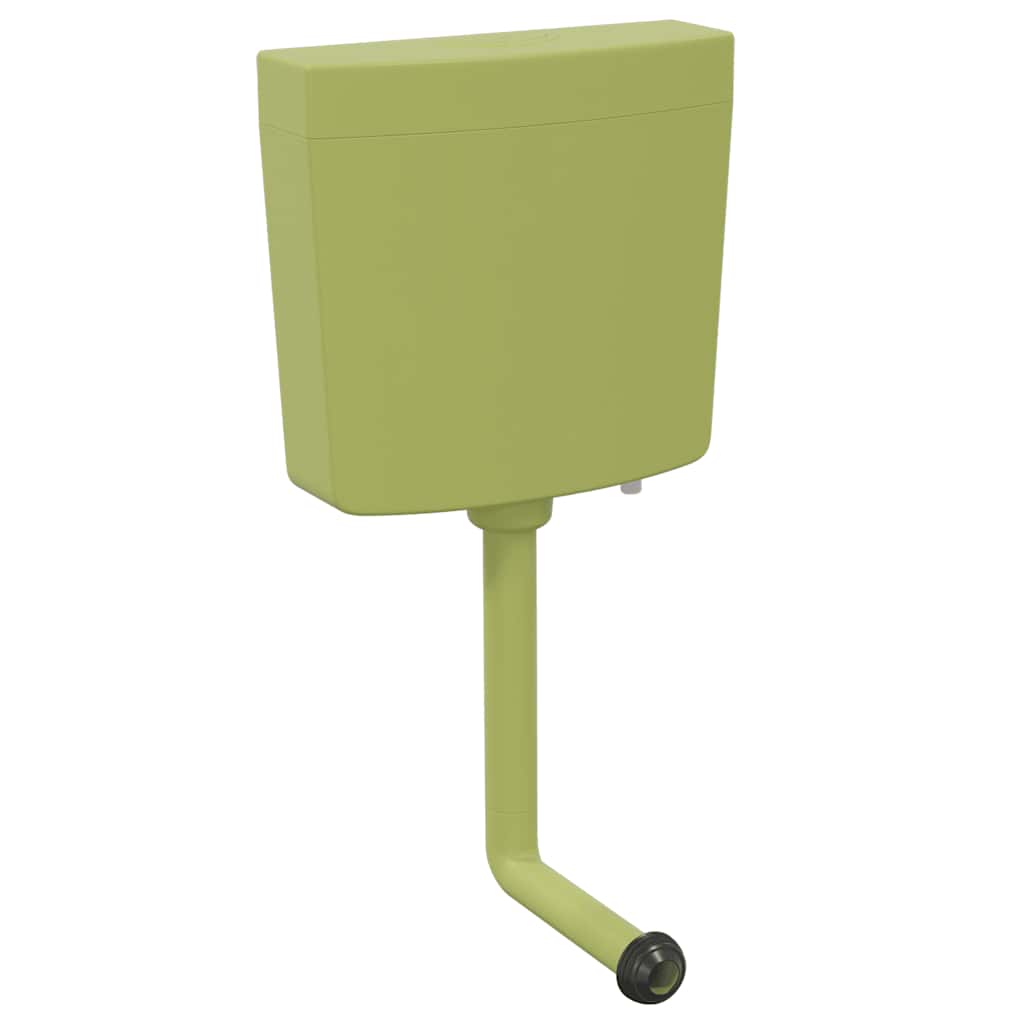 Vidaxl Toilettenboden mit Wasserversorgung am Boden 3 6 l Olivgrün