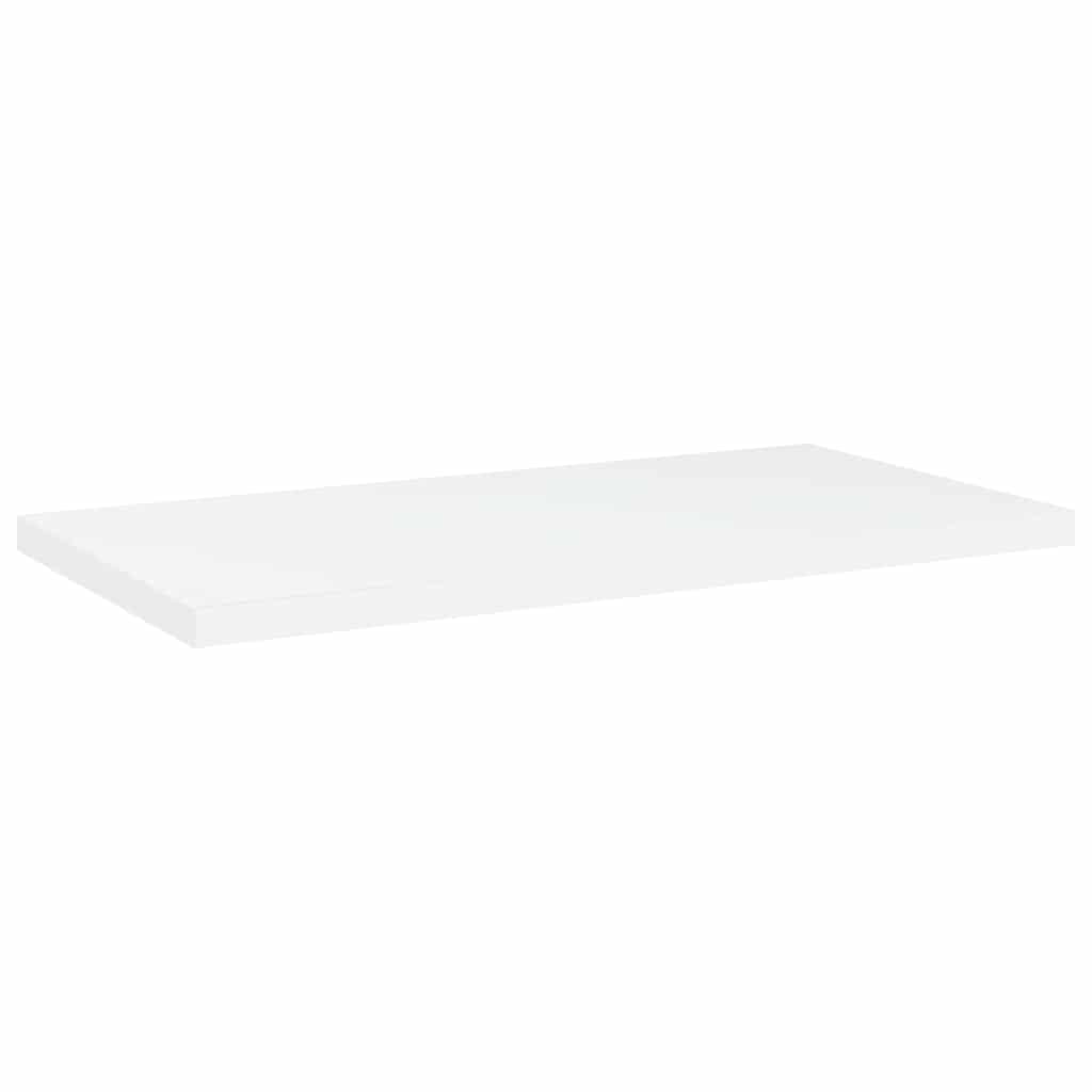 Vidaxl wandschappen 4 st 40x20x1,5 cm bewerkt hout wit