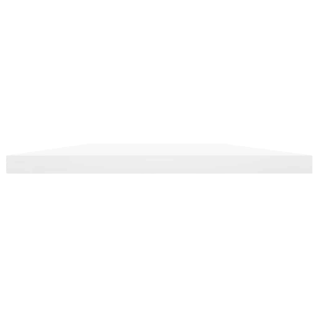 Vidaxl wandschappen 4 st 40x30x1,5 cm bewerkt hout wit