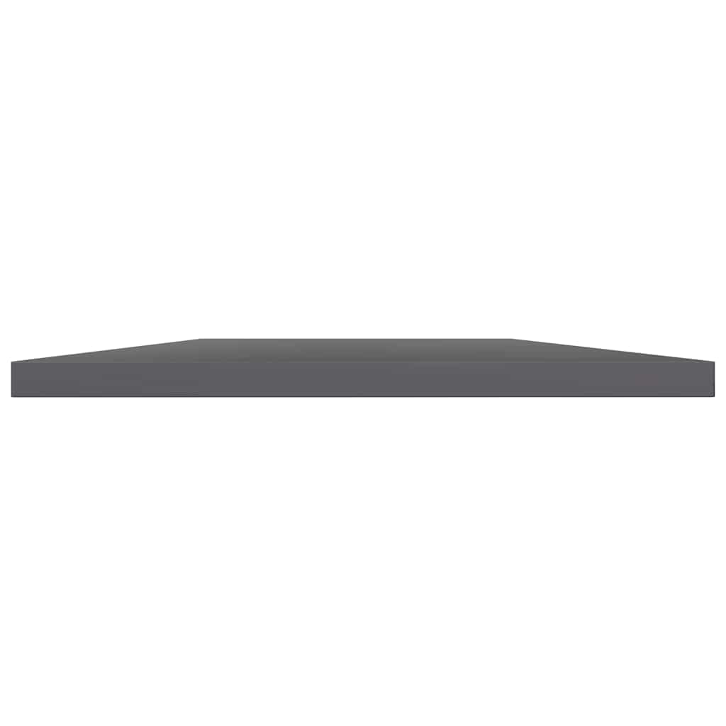 Vidaxl wandschappen 8 st 40x40x1,5 cm bewerkt hout hoogglans grijs