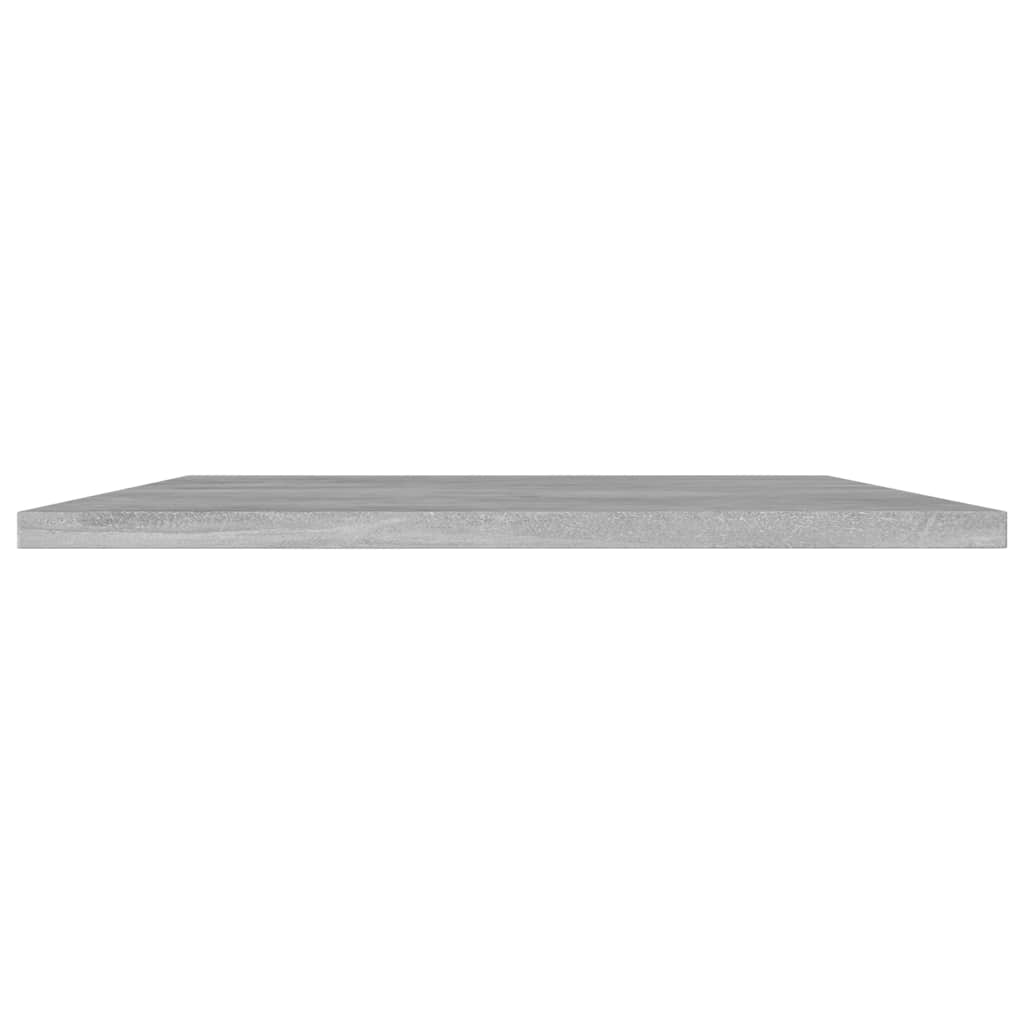 Vidaxl wandschappen 4 st 80x40x1,5 cm bewerkt hout betongrijs