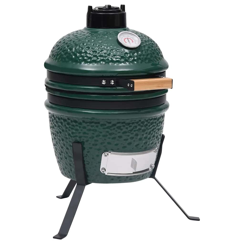 Vidaxl Kamado Barbecue 56 cm Keramikgrün