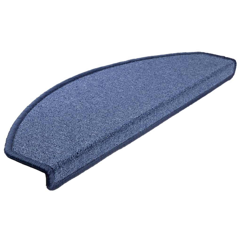 Vidaxx Stufenmatten 10 St. 65x24x4 cm blau halbrund groß