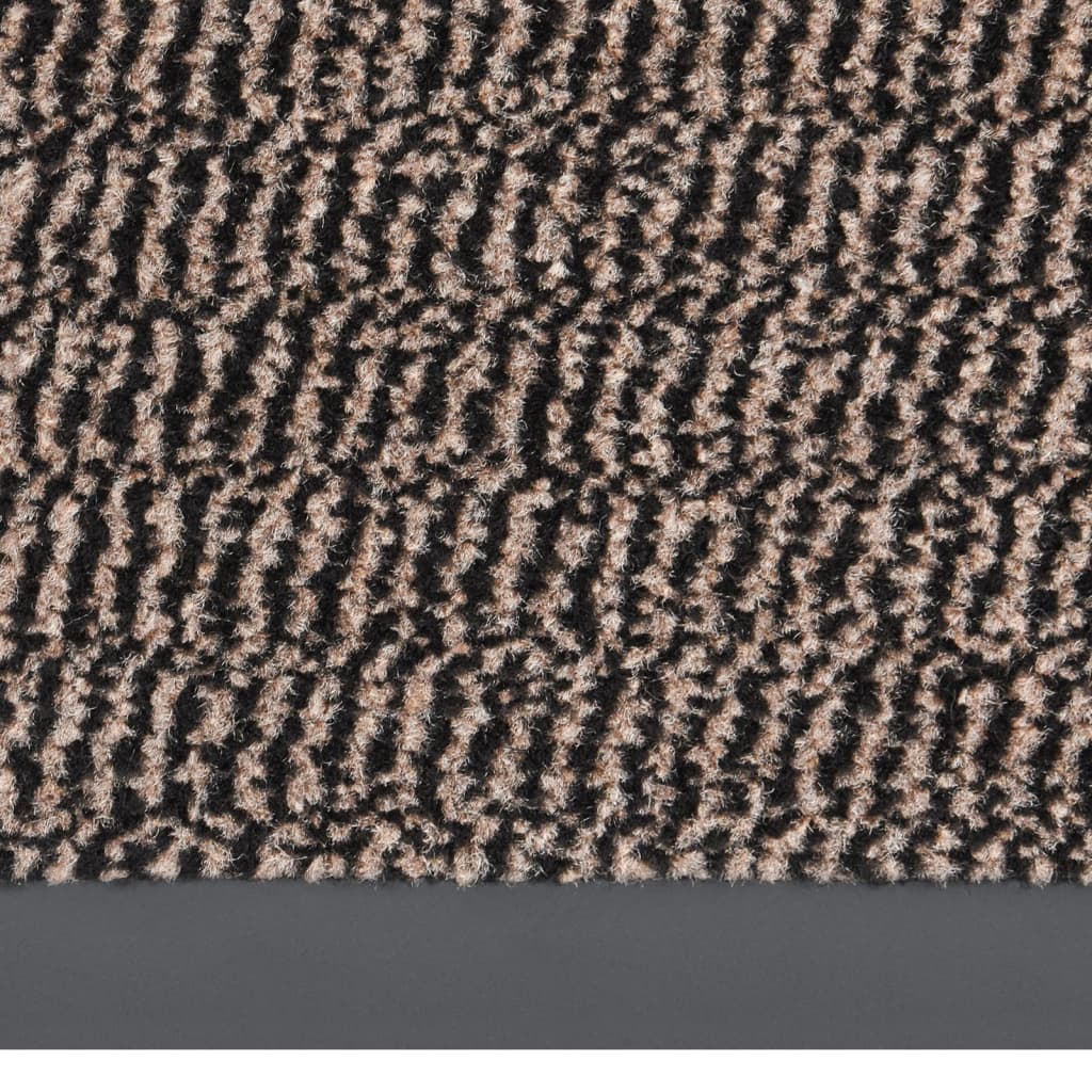 VIDAXL PORTOMAT TUFED 60x180 cm Dunkelbraun