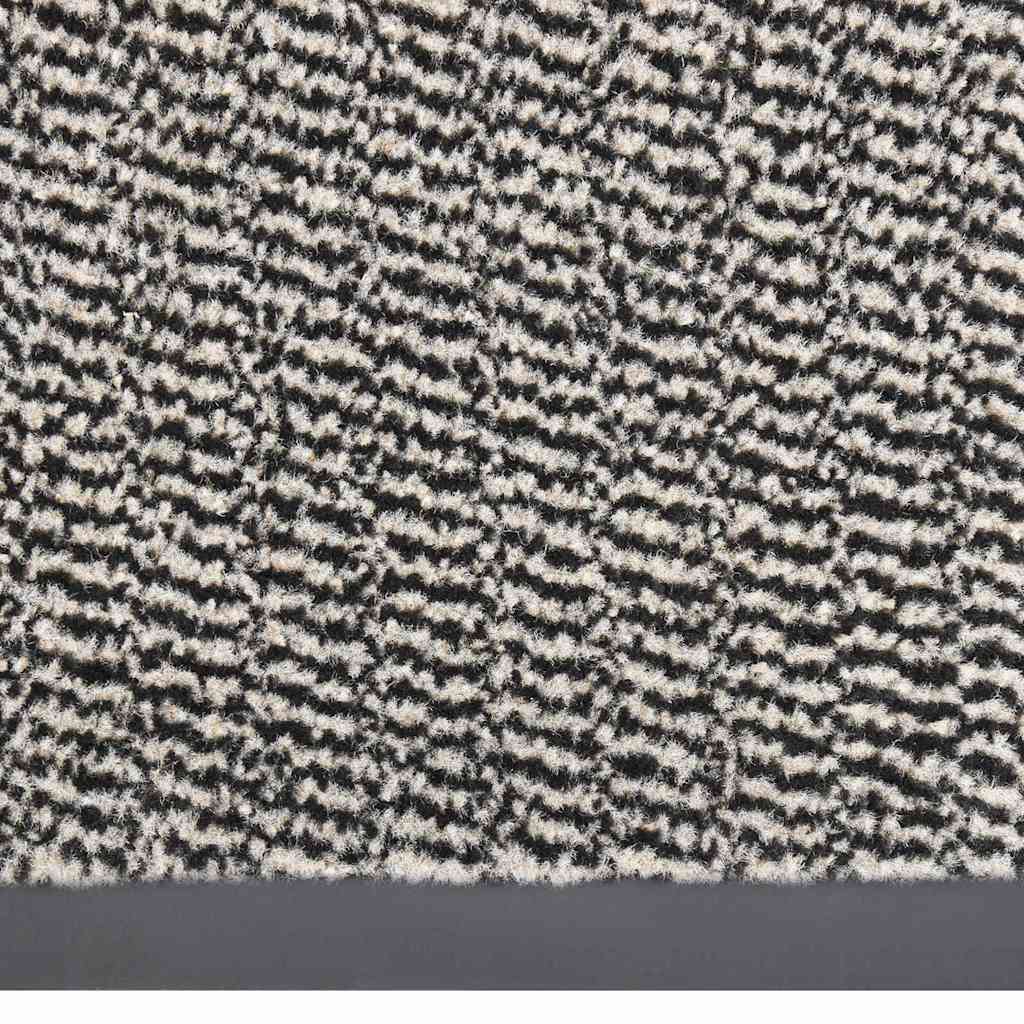 VIDAXL PORTOMAT TUFTED 40x60 cm Hellbraun