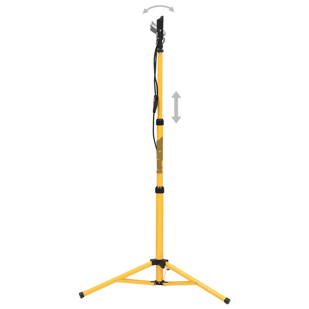Vidaxl spotlight met statief led 2x20 w warmwit