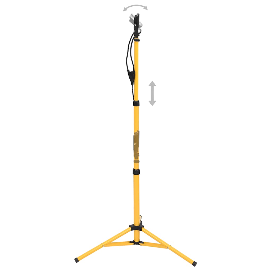 Vidaxl spotlight met statief led 2x20 w koudwit