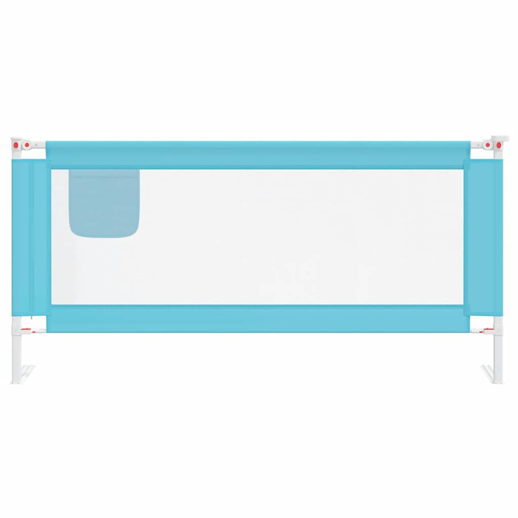 Vidaxl Bettdiagramm Kleinkind 190x25 cm Stoff blau