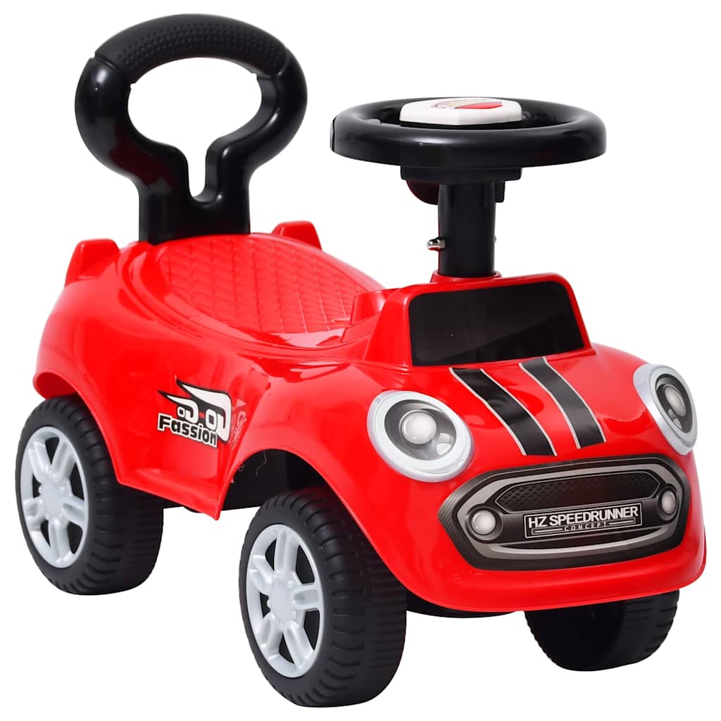 VidaXL Rutschauto rot