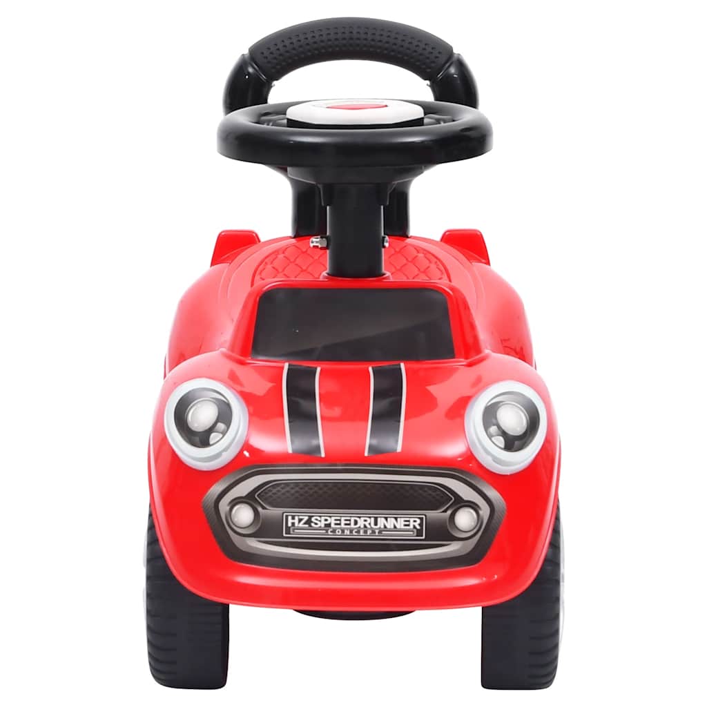VidaXL Rutschauto rot
