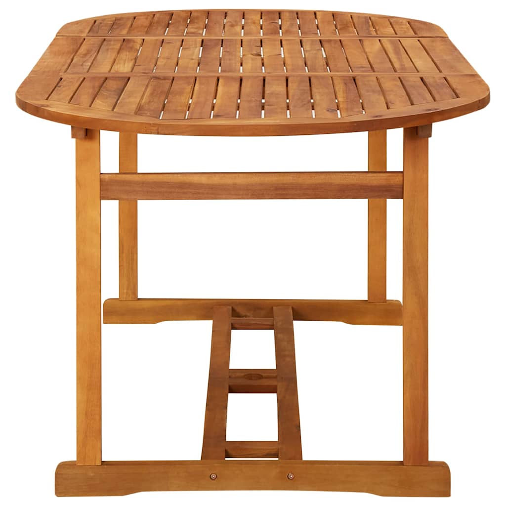 Vidaxl tuintafel 180x90x75 cm massief acaciahout