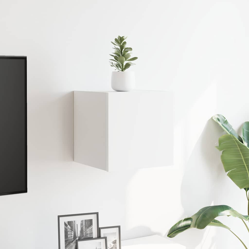 Vidaxl tv-wandmeubel 30,5x30x30 cm wit