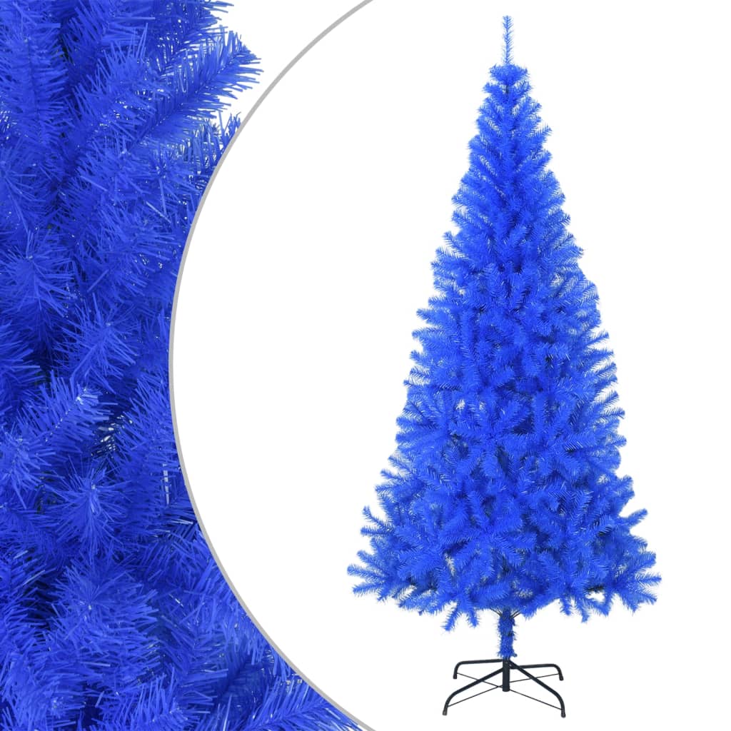 Vidaxl Kunstkerstboom mit Standard 240 cm PVC Blau