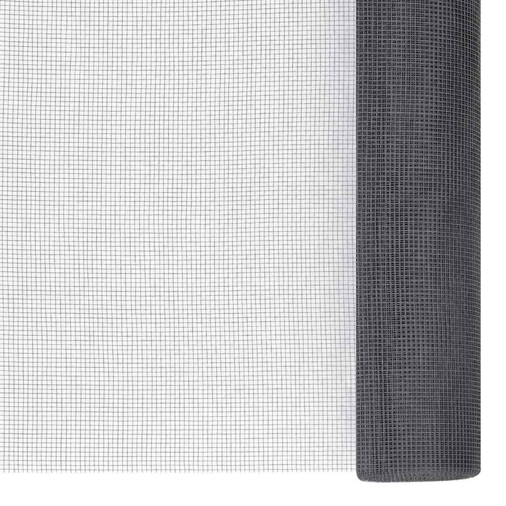 Vidaxl Mesh 80x2000 cm Glasfasergrau