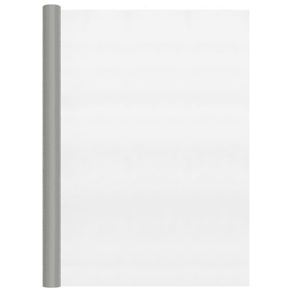 Vidaxl -Netz 112x2000 cm Edelstahl Silberfarbe