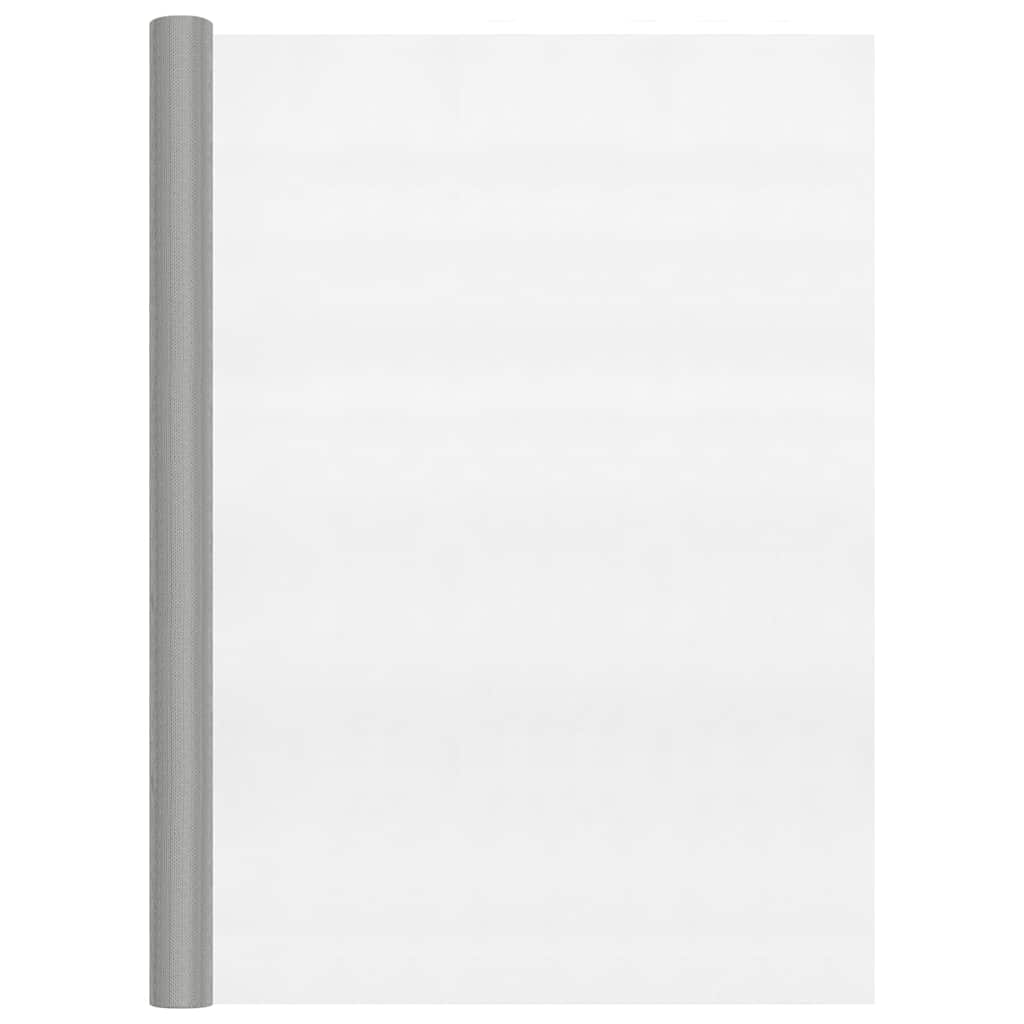 Vidaxl -Netz 112x2000 cm Edelstahl Silberfarbe