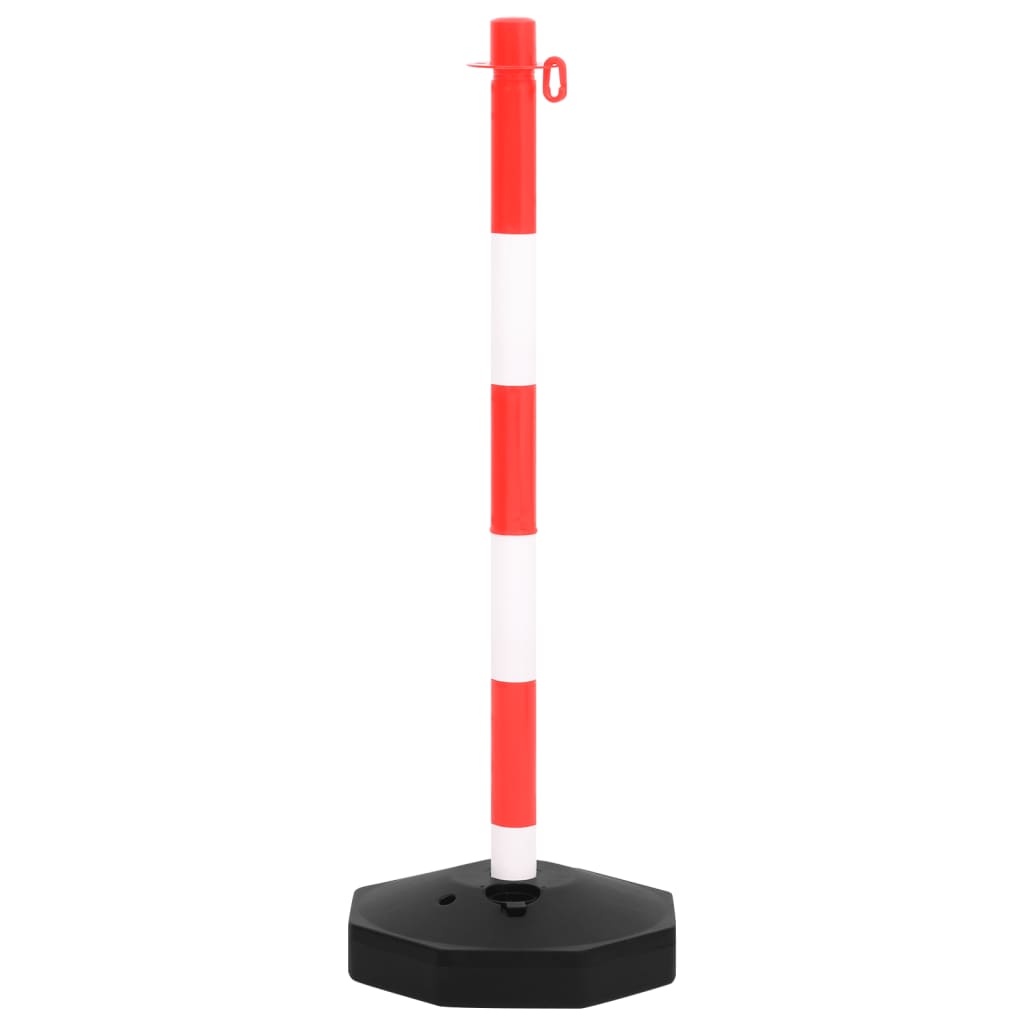 VIDAXL -Ketten -Post -Set mit Plastikkette 10 m
