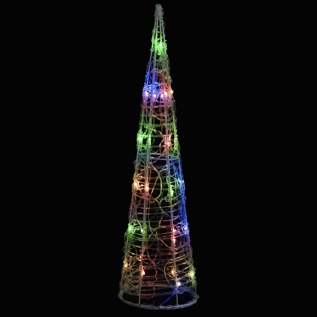 Vidaxx Lichtkegel Deko LED mehrfarbig 60 cm Acryl