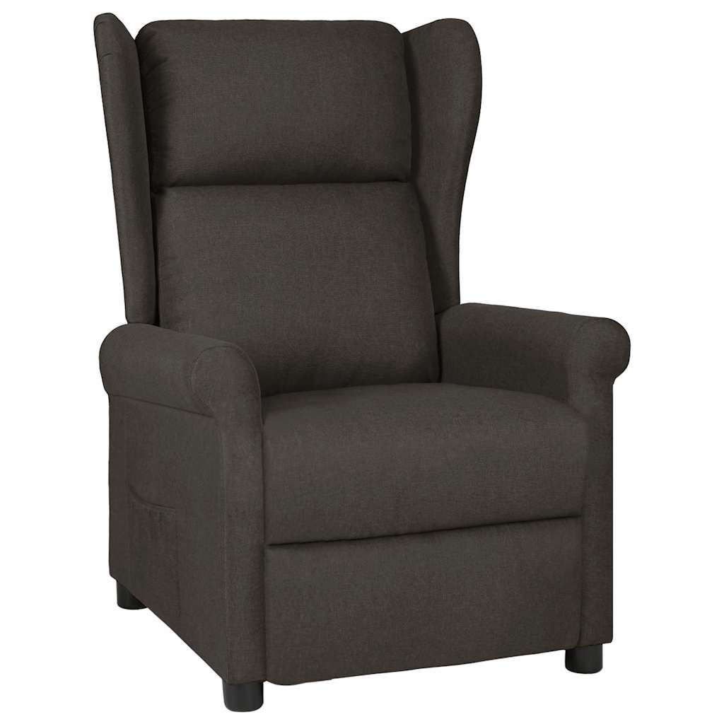 Vidaxl fauteuil verstelbaar stof taupe