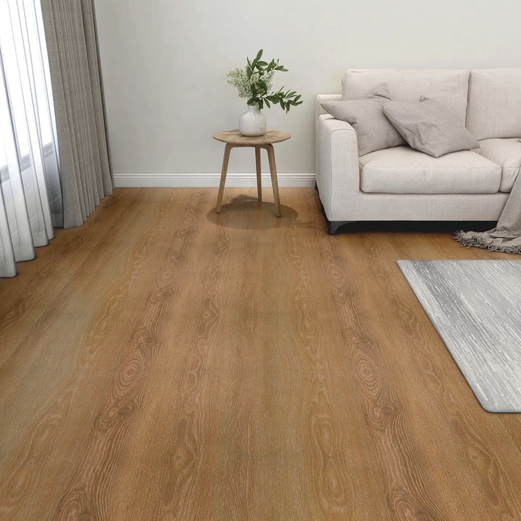 Vidaxl Bodendielen 20 Stück selbstklebend 1,86 m² PVC braun
