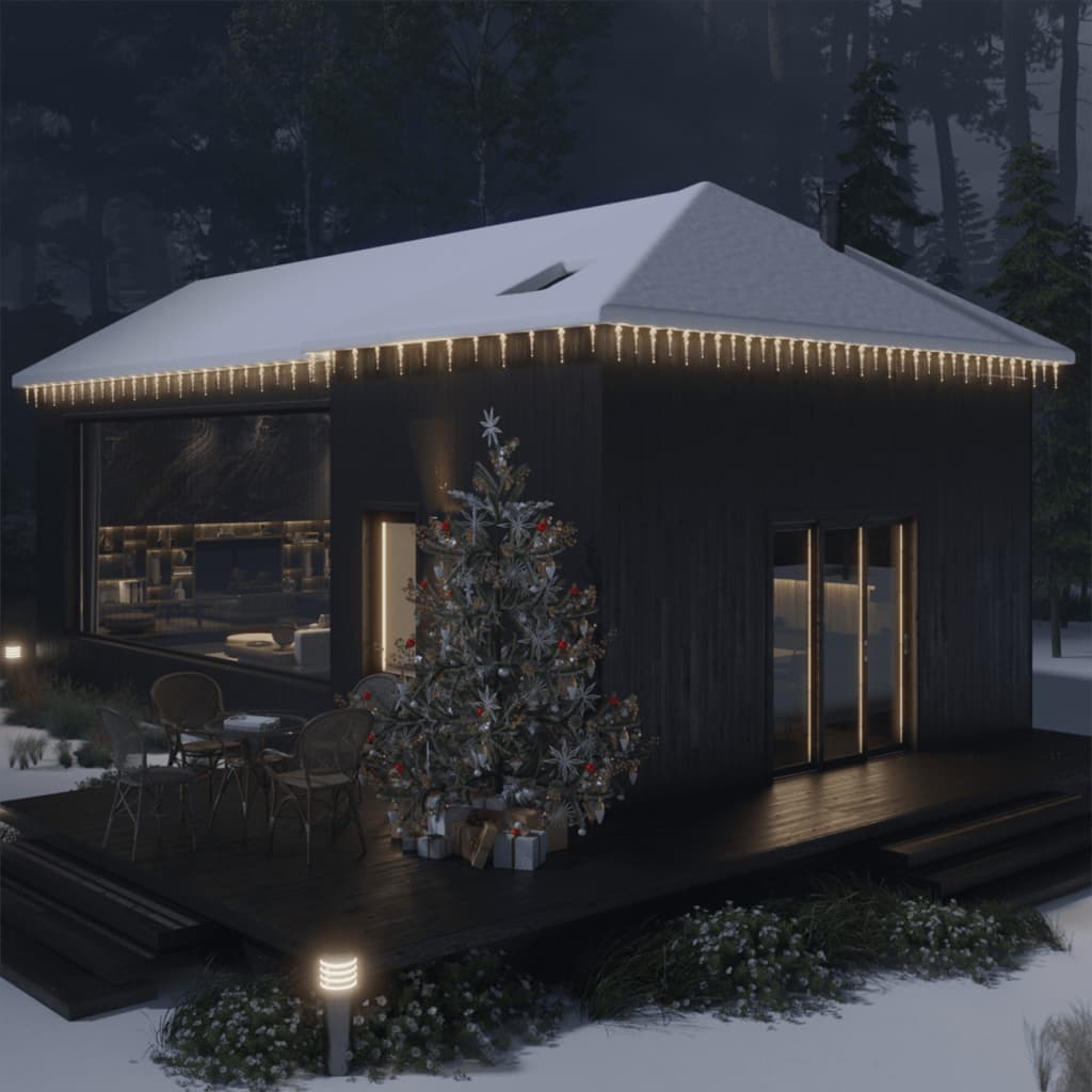 Vidaxl Weihnachtsbeleuchtung ijspegel mit 40 LEDs Acryl warm warm weiß