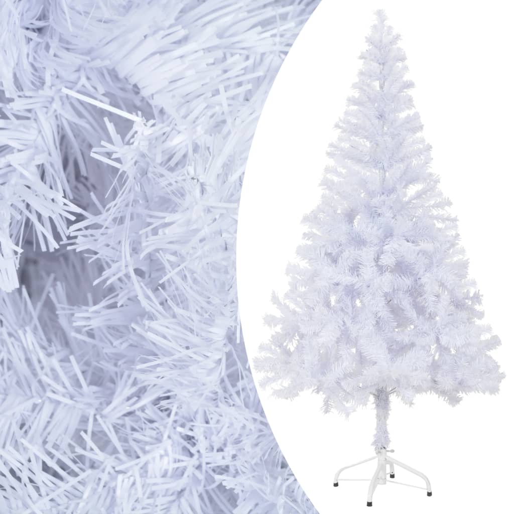 VIDAXL KUNSTKERSTBOOM mit Beleuchtung und Weihnachtsbällen 380 Zweige 150 cm