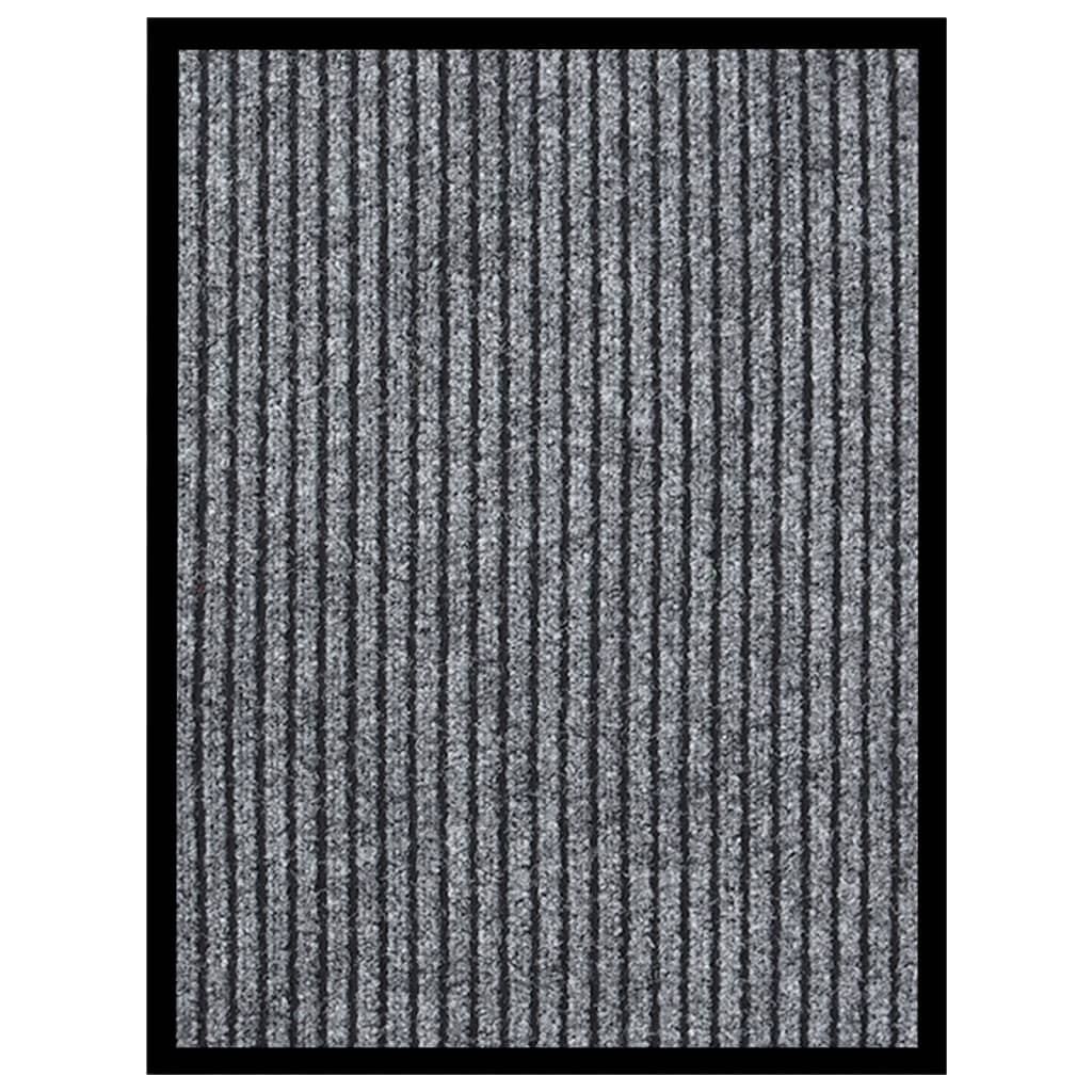 Vidaxx Fußmatte 40x60 cm gestreift grau