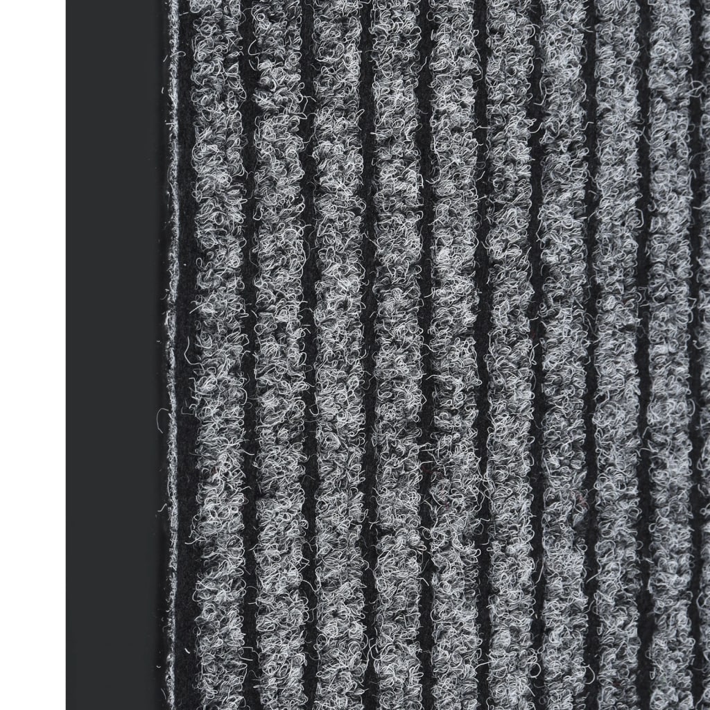 Vidaxx Fußmatte 40x60 cm gestreift grau