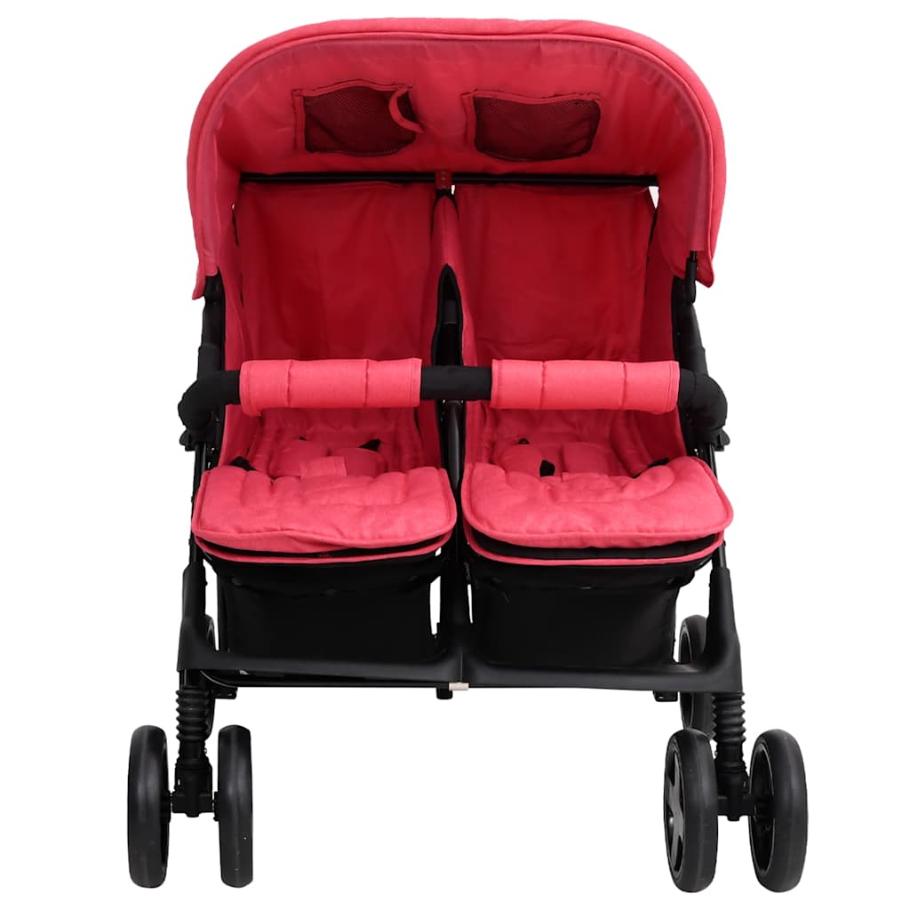 Vidaxl Twin Children aus Stahlrot