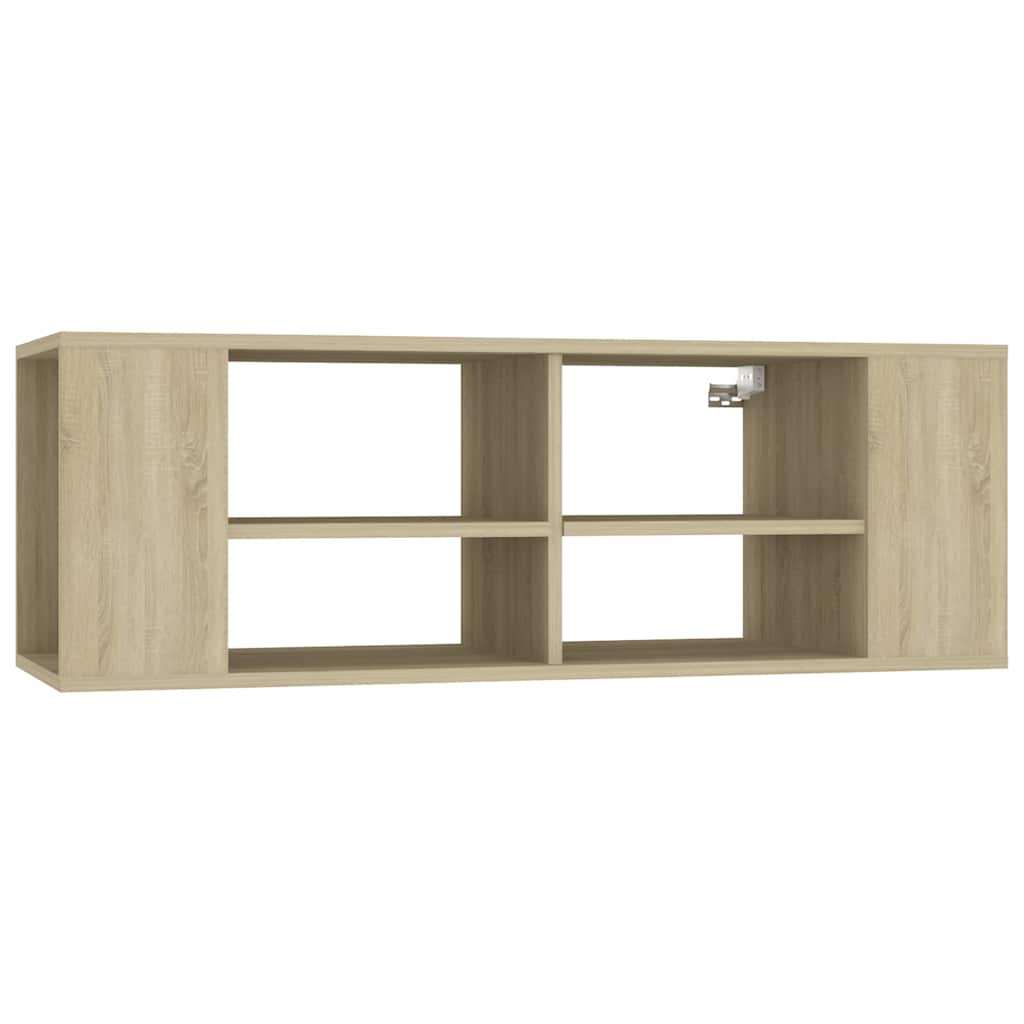 Vidaxl tv-wandmeubel 102x35x35 cm bewerkt hout sonoma eikenkleurig