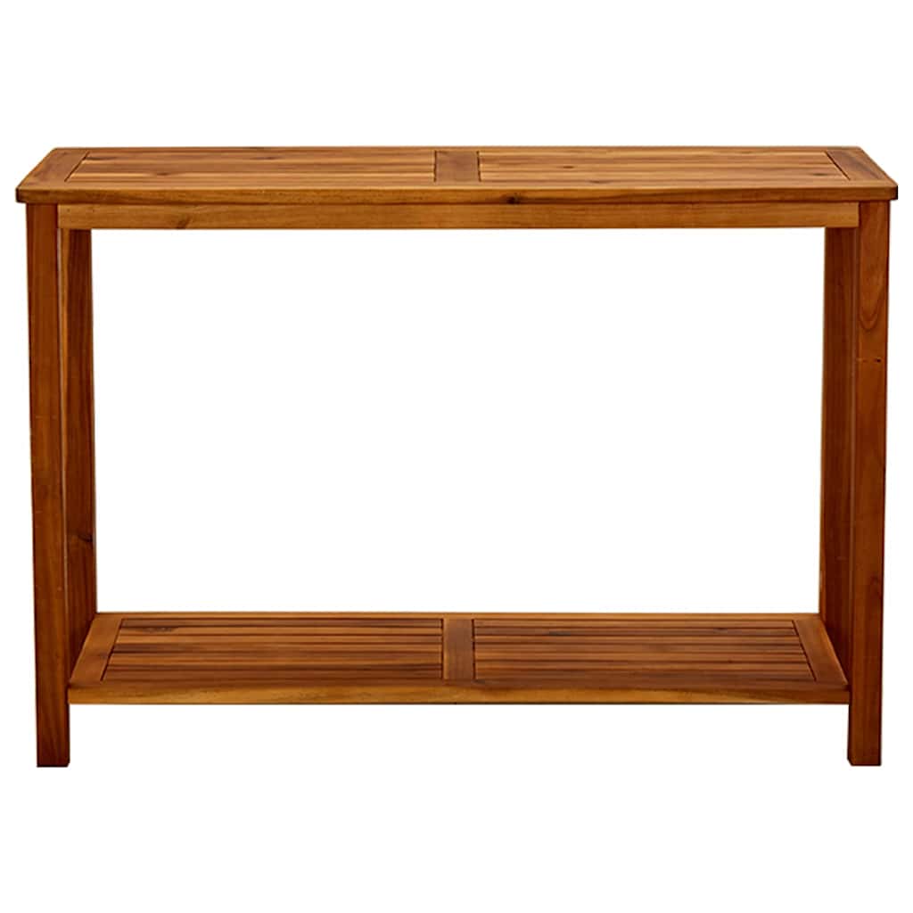 Vidaxl tuinwandtafel 110x40x75 cm massief acaciahout