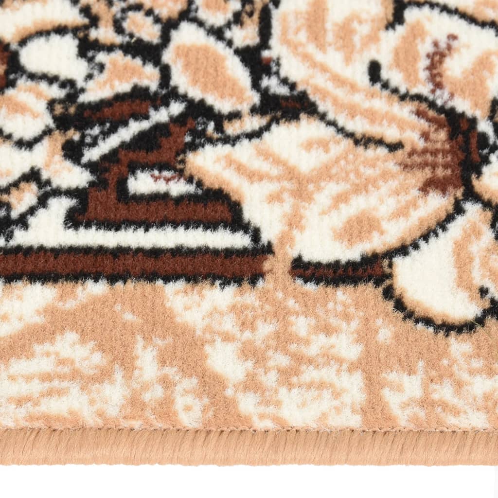 Vidaxl Teppichläufer 100x200 cm BCF Beige