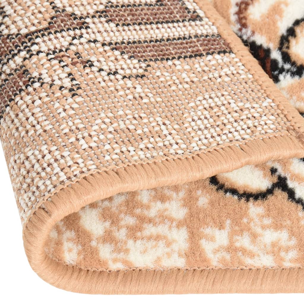 Vidaxl Teppichläufer 100x250 cm BCF Beige