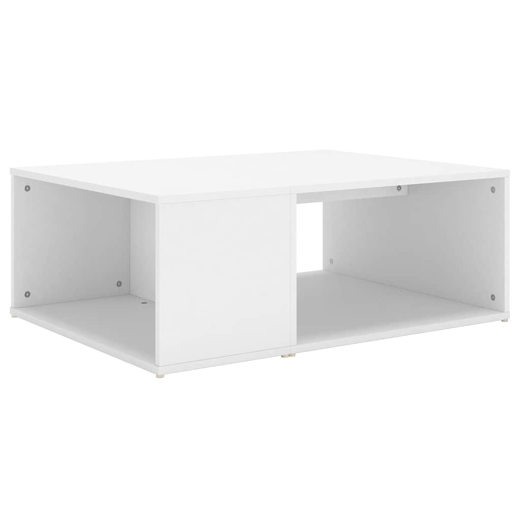 Vidaxl salontafel 90x67x33 cm bewerkt hout wit