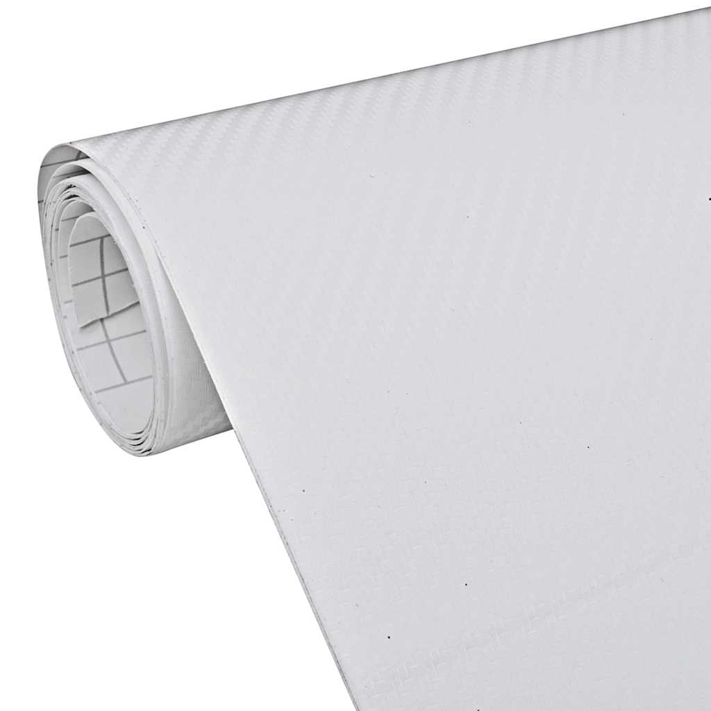 Vidaxx 2 Stück Autofolie 3D 100x150 cm weiß