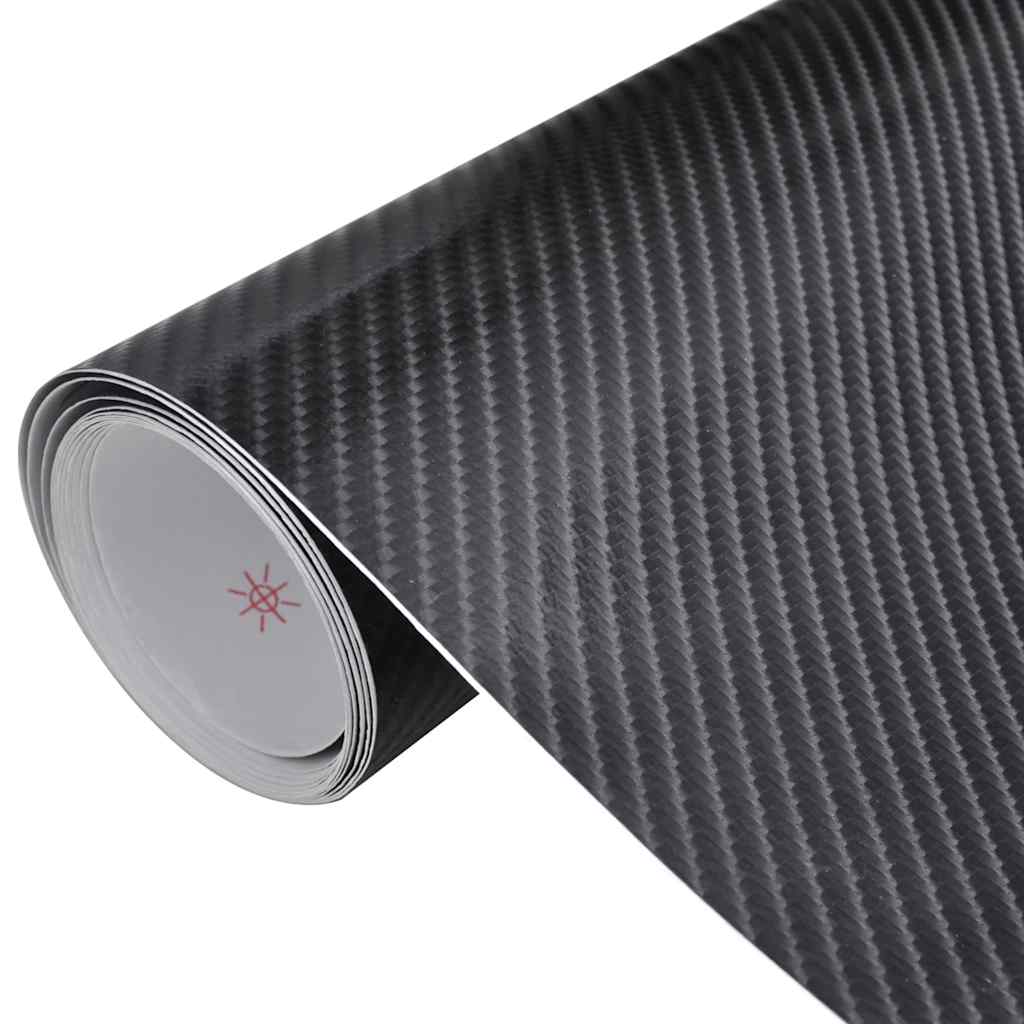 Vidaxx Autofolie 4d 100x150 cm schwarz