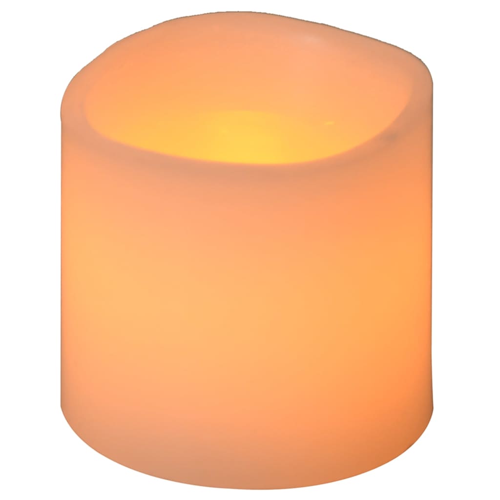 Vidaxl -Kerzen 50 St. LED warmes Weiß