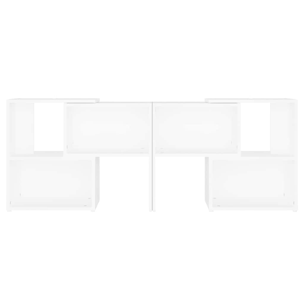 Vidaxl tv-meubel 104x30x52 cm bewerkt hout wit