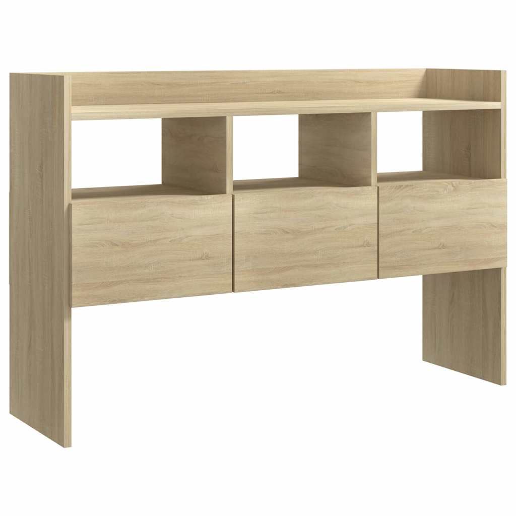 Vidaxl dressoir 105x30x70 cm bewerkt hout sonoma eikenkleurig
