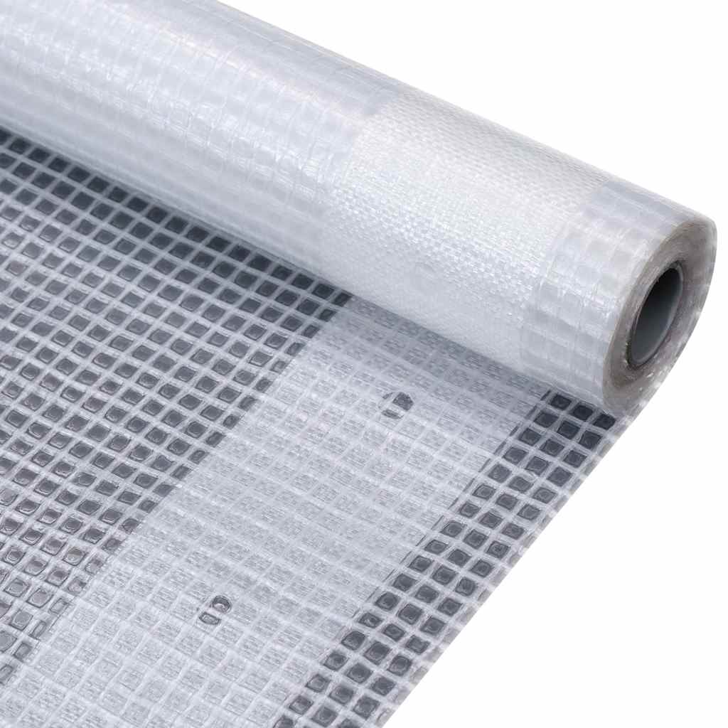 VIDAXL DESTEILS 2 ST LENO 260 G M² 4x10 m Weiß