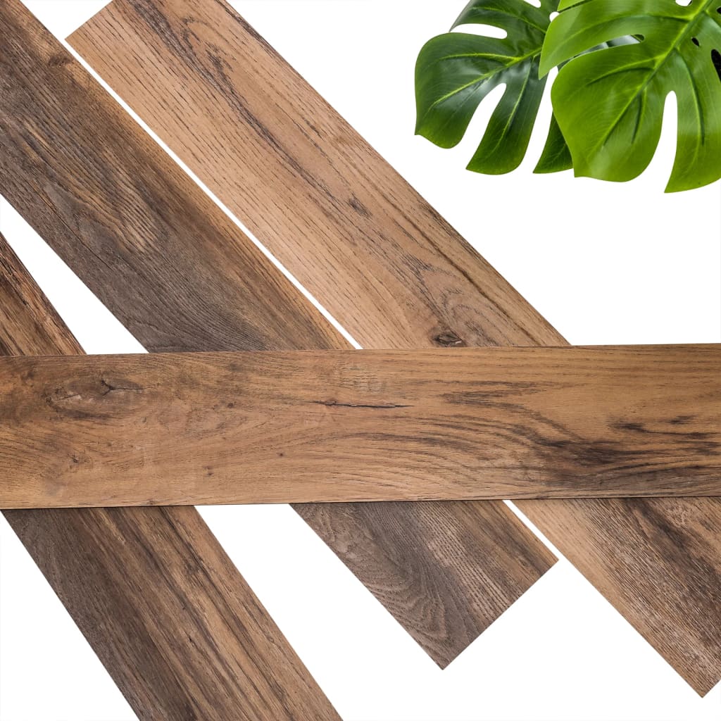 Wallart Wallart Planken 30 St GL-WA34 Holz-Look Sandwood Oak Braun