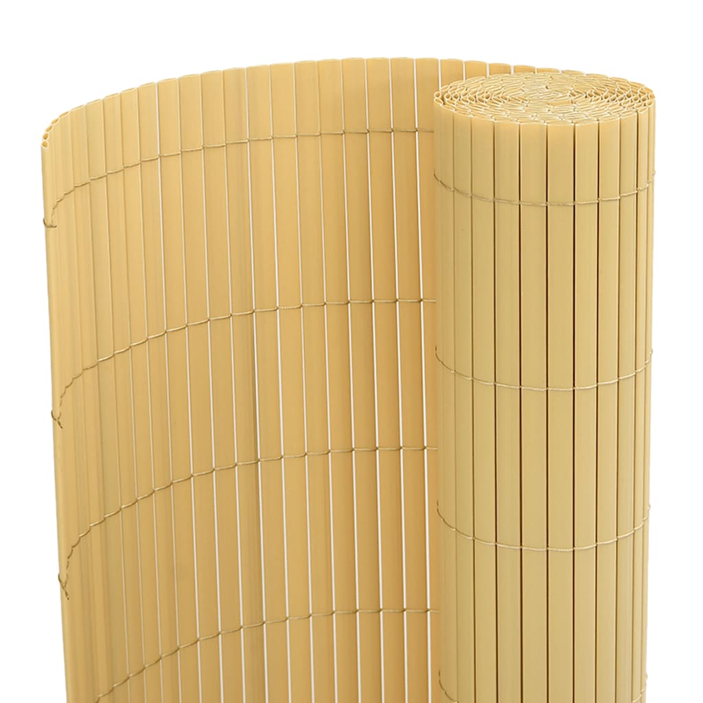 Vidaxl Gartenzäune doppelte 110 x 400 cm Gelb