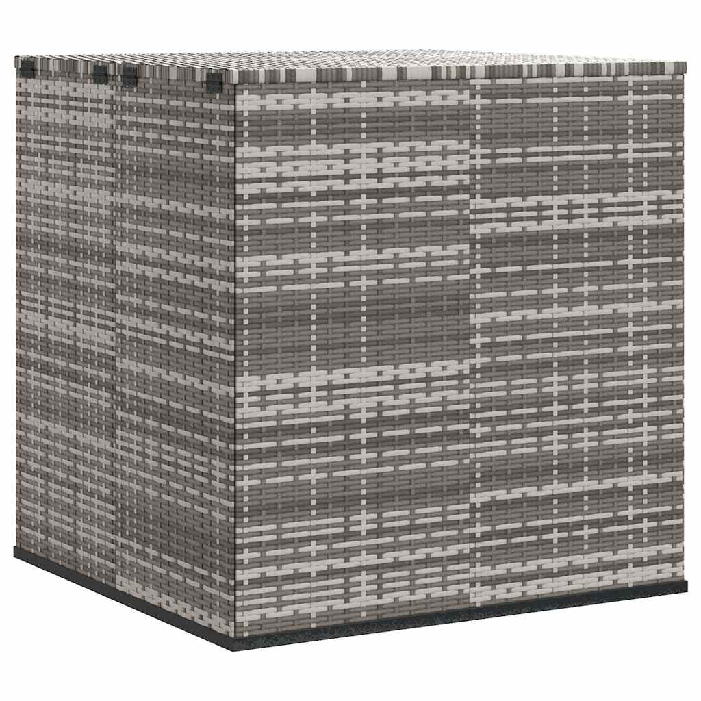 Vidaxl tuinbox 100x97,5x104 cm polyetheen rattan grijs