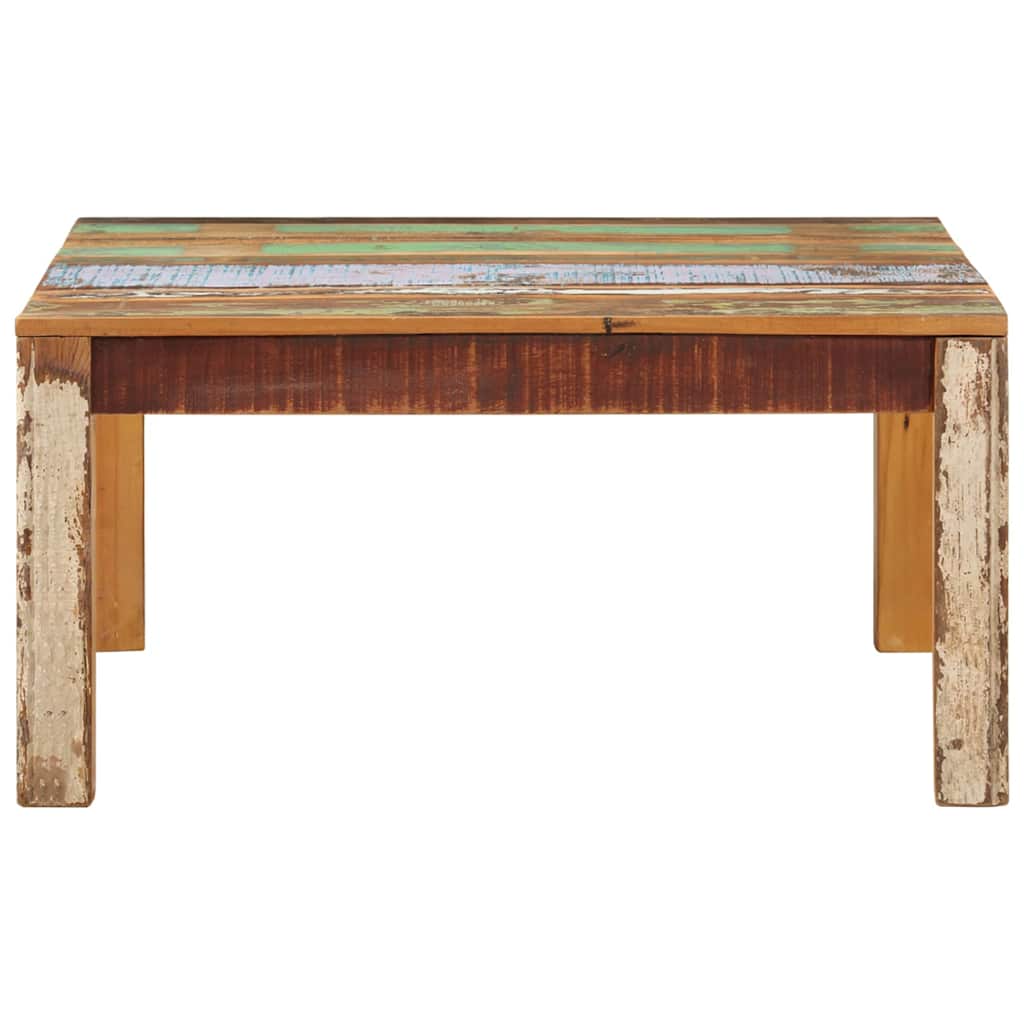 Vidaxl salontafel 80x80x40 cm massief gerecycled hout